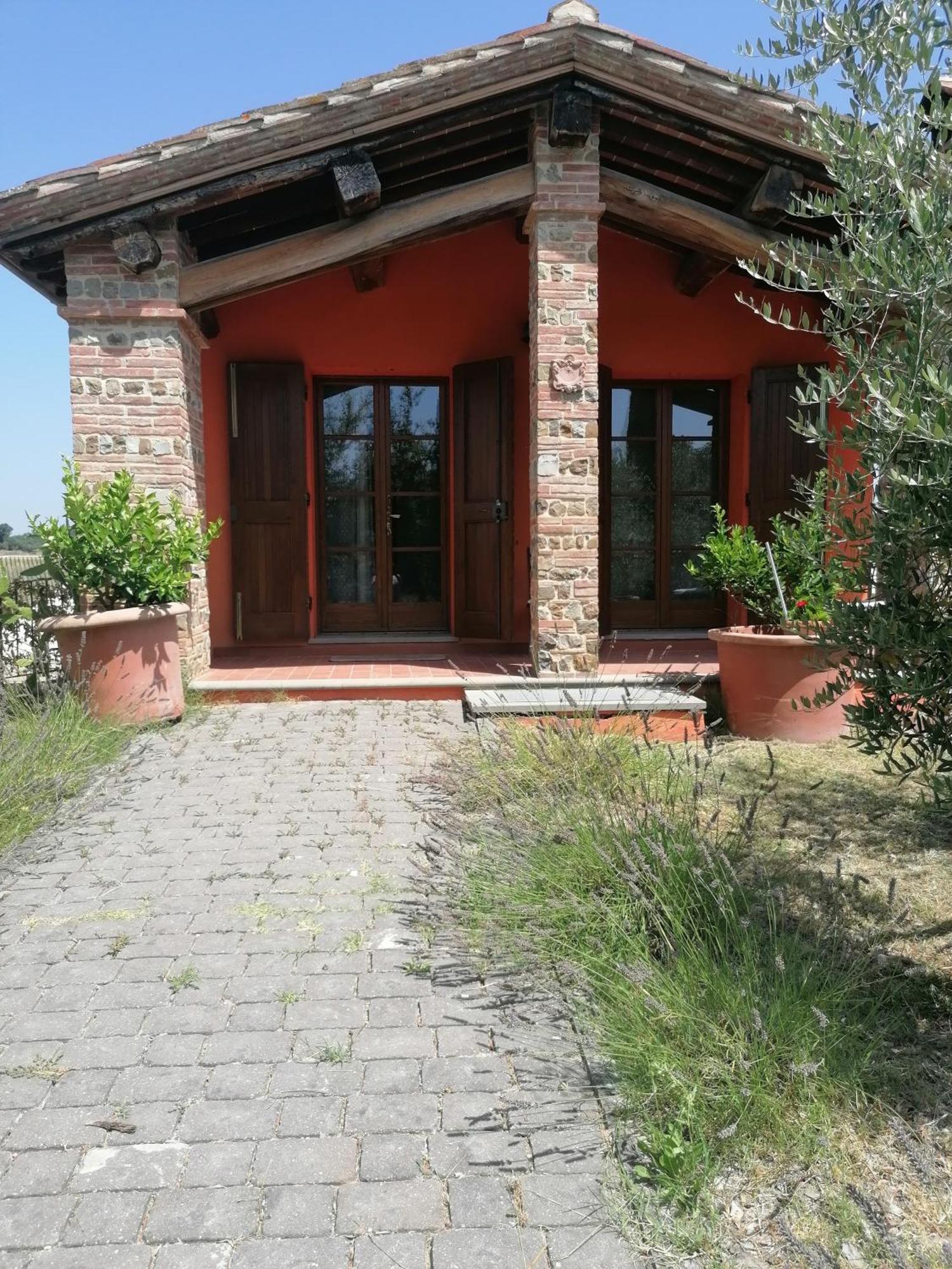 Agriturismo Borgo Stella Монтеспертоли Экстерьер фото