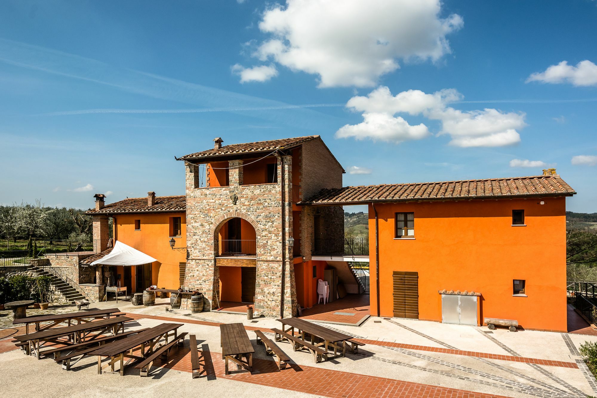 Agriturismo Borgo Stella Монтеспертоли Экстерьер фото